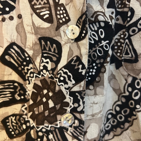 Printed Button Down - Picture 3 of 3